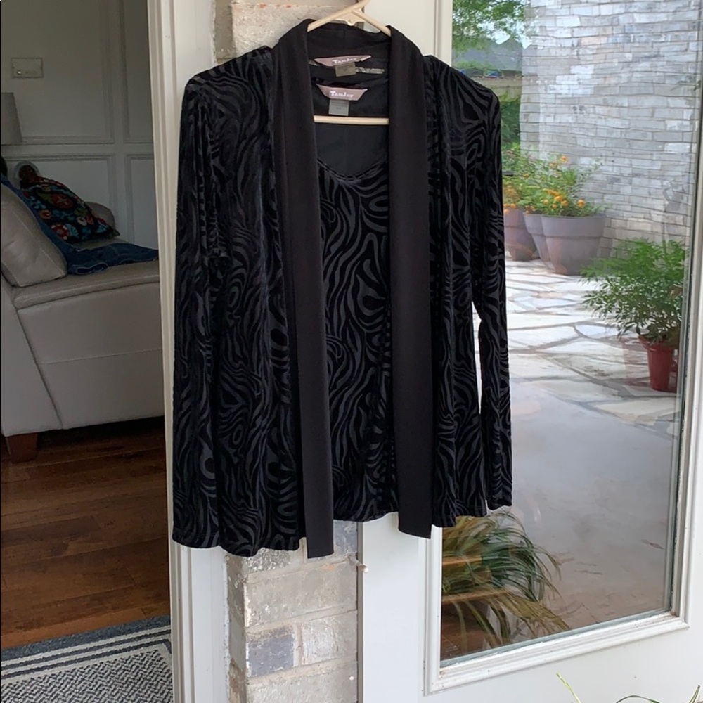 ❤️EUC. SOPHISTICATED BEAUTIFUL TRAVEL BLACK SET